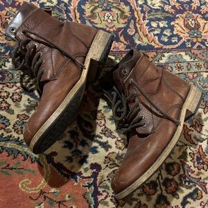 Men's Levi’s Brown Leather Boots